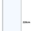 ΚΑΜΠΙΝΑ ΣΤΑΘΕΡΗ ATICAL 140x220 ΚΡΥΣΤΑΛΛΟ ΔΙΑΦΑΝΟ BRUSHED GOLD BRONZE