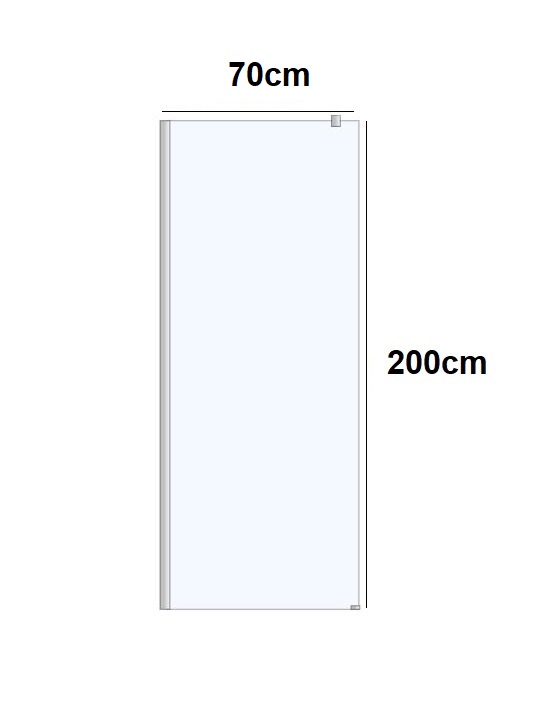 ΚΑΜΠΙΝΑ ΣΤΑΘΕΡΗ ATICAL 70x200 ΚΡΥΣΤΑΛΛΟ ΔΙΑΦΑΝΟ ROSE GOLD BRONZE 4 ΚΑΜΠΙΝΑ ΣΤΑΘΕΡΗ ATICAL 70x200 ΚΡΥΣΤΑΛΛΟ ΔΙΑΦΑΝΟ ROSE GOLD BRONZE - Image 2
