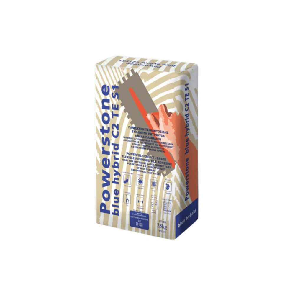 Κόλλα πλακιδίων POWERSTONE Blue Hybrid KARAG 25kg 5206836084190 GL-BLUE