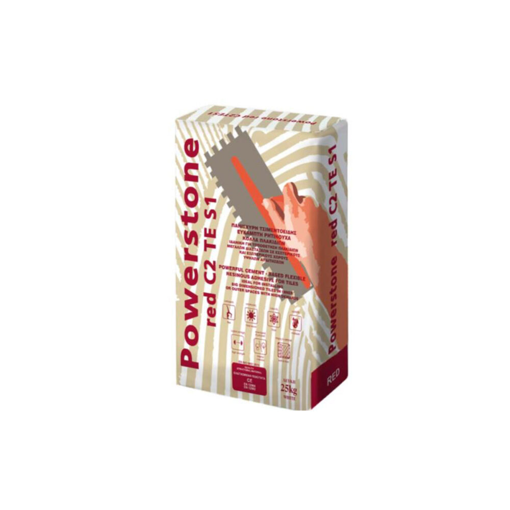 Κόλλα πλακιδίων POWERSTONE Red KARAG 25kg 5206836084183 GL-RED