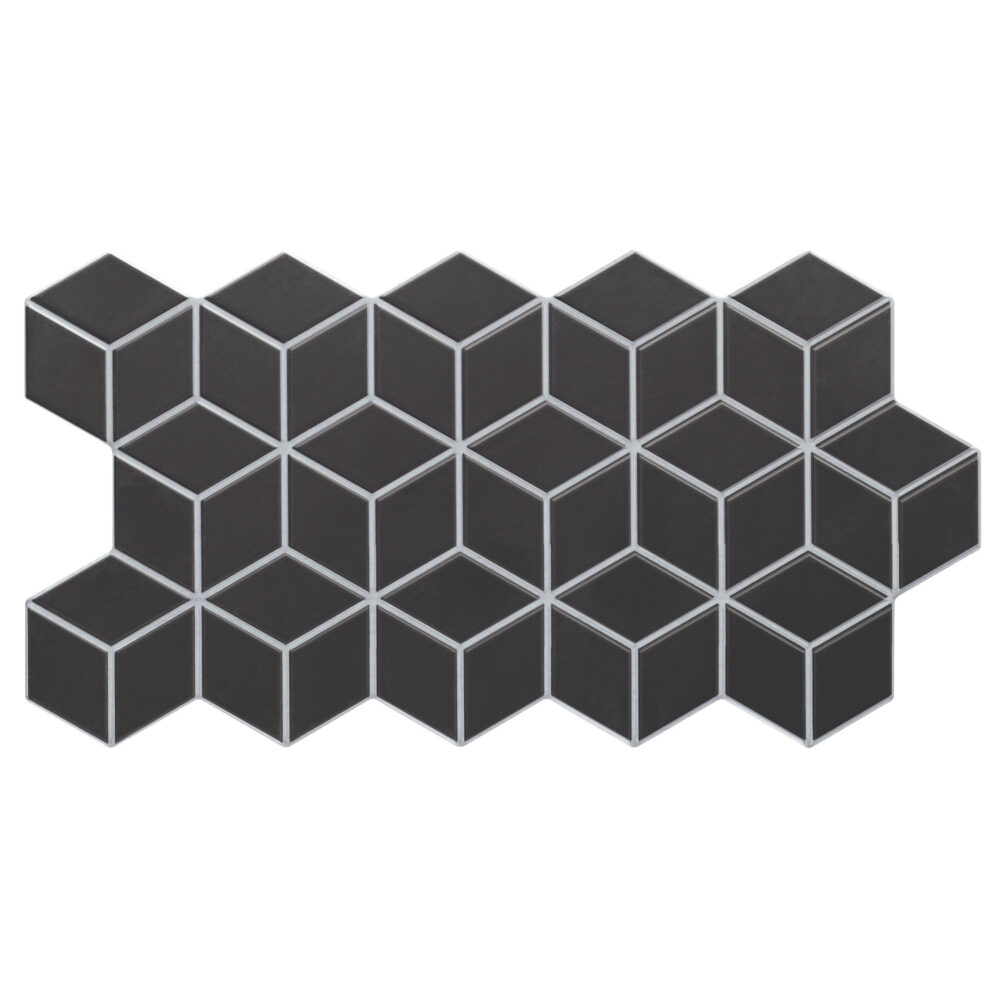 Πλακάκι RHOMBUS Black KARAG 26