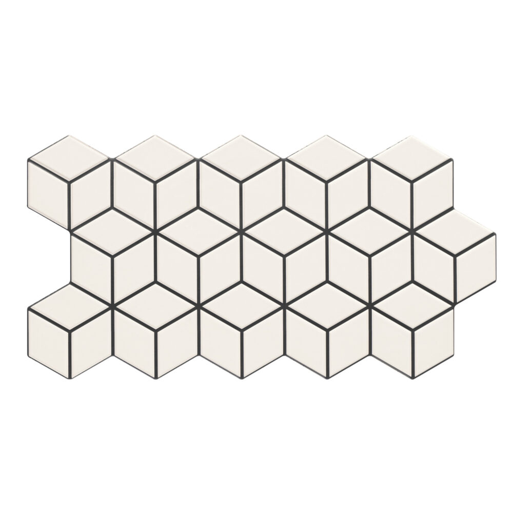 Πλακάκι RHOMBUS Snow KARAG 26