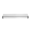 Εταζέρα γυάλινη MENSOLE 0644 55 Μαύρη ματ KARAG 40cm 3800201581875 064455
