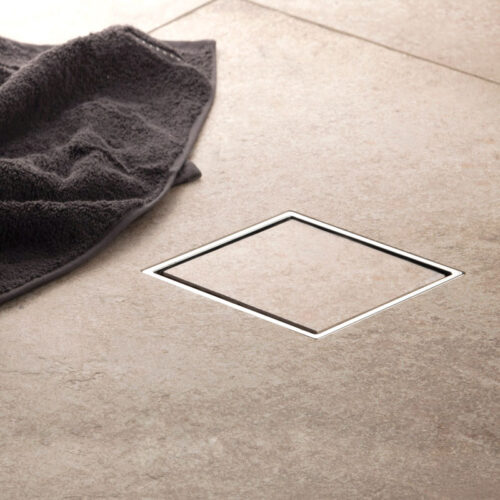 Ανοξείδωτο σιφόνι δαπέδου Confluo CERAMIC 3 Large PESTAN 15x15cm 8600198083537 13000193