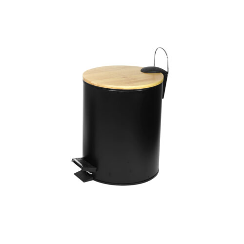 Χαρτοδοχείο απορριμμάτων bamboo 1556 Μαύρο ματ KARAG 5lt 5206836655581 1556