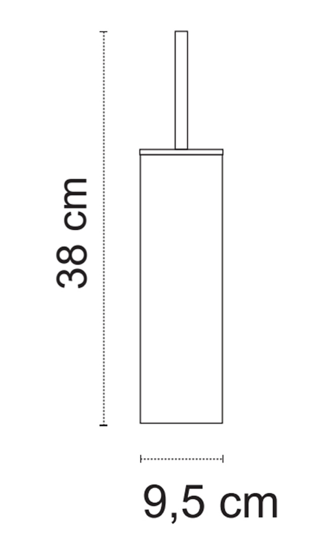 Πιγκάλ δαπέδου bamboo 1558 Μαύρο ματ KARAG 5206836655604 1558