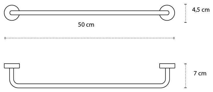 Πετσετοκρεμάστρα MODERNO 2250 99 Σατινέ KARAG 50cm 4 2250 Πετσετοκρεμάστρα MODERNO 2250 99 Σατινέ KARAG 50cm 3800201582247 225099
