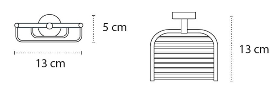 Σαπουνοθήκη σχαρωτή MODERNO 2303 99 Σατινέ KARAG 13cm 4 2303 Σαπουνοθήκη σχαρωτή MODERNO 2303 99 Σατινέ KARAG 13cm 3800201582315 230399