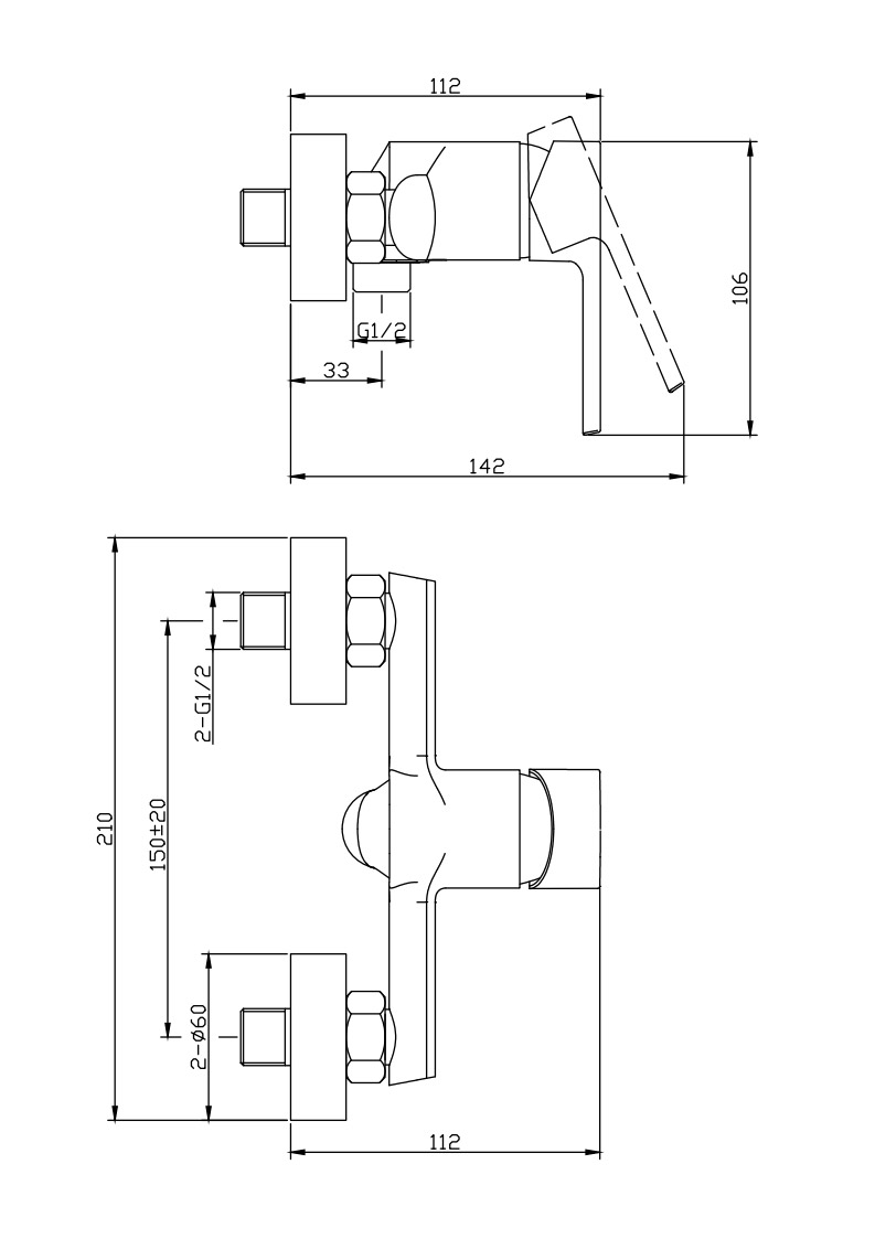 28804 312 Μπαταρία ντους TATI 28804 KARAG 5206836665696 28804