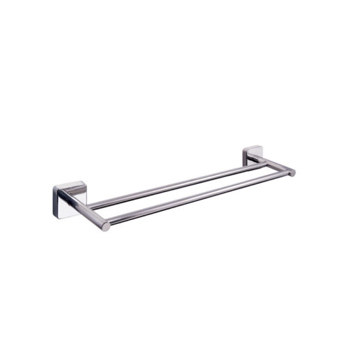 Πετσετοκρεμάστρα διπλή QUATTRO 4262 Χρωμέ KARAG 60cm 3800201580557 4262