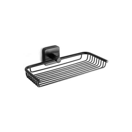 Σαπουνοθήκη σχαρωτή QUATTRO 4304 55 Μαύρη ματ KARAG 23cm 3800201584265 430455