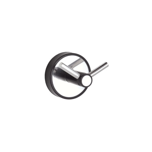 Άγκιστρο μπάνιου διπλό OPTIMO 6209 Μαύρο KARAG 3800201581042 6202