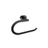 Πετσετοκρεμάστρα κρίκος μαύρη NEW OVAL 75060 KARAG 5206836015477 75060-B