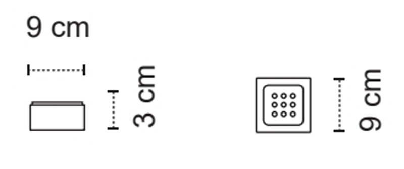 8393 edit 479 Σαπουνοθήκη σχαρωτή επιτραπ. NEO 8393 66 Λευκή ματ KARAG 9cm 3800201588027 839366