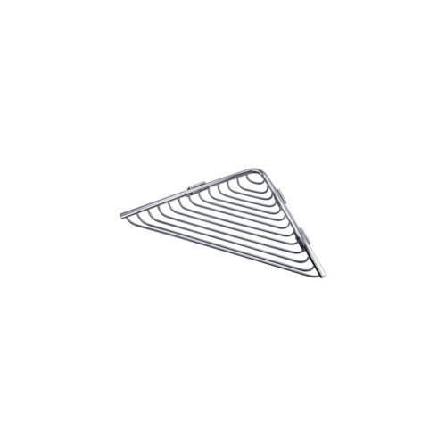 Καλάθι γωνιακό σχαρωτό RETI 9636 Χρωμέ KARAG 21x21x3cm 3800201581585 9636