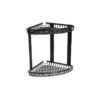 Καλάθι γωνιακό σχαρωτό RETI 963777 55 Μαύρο ματ KARAG 21x21x27cm 3800201584418 96377755