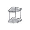 Καλάθι γωνιακό σχαρωτό RETI 963777 Χρωμέ KARAG 21x21x27cm 3800201580045 963777