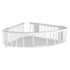Καλάθι γωνιακό σχαρωτό RETI 9638 66 Λευκό ματ KARAG 21x21x7cm 3800201585651 963866