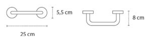 Χειρολαβή MULTIUSO 9682 99 Σατινέ KARAG 25cm 4 9682 Χειρολαβή MULTIUSO 9682 99 Σατινέ KARAG 25cm 3800201586306 968299