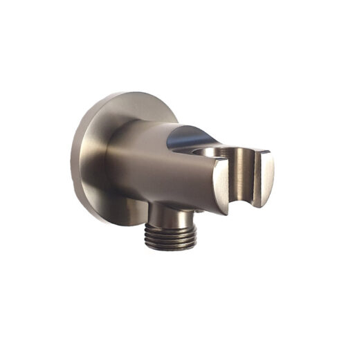 Παροχή σπιράλ ντους με βάση στήριξης Gun Metal AC05003-GM KARAG 5206836616780 AC05003GM