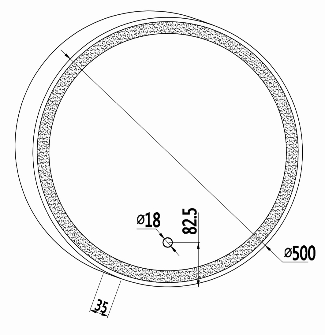 Καθρέπτης ANATOLI PIM0154 KARAG Ø50cm 4 ANATOLI PIM 0154 Καθρέπτης ANATOLI PIM0154 KARAG Ø50cm 5206836049694 PIM0154