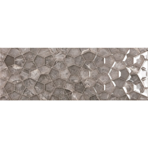 Πλακάκι ARIANA Graphite Rlv KARAG 25x70cm 5206836072890 ARIGR2570