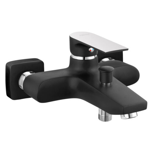 Μπαταρία λουτρού ALGEO SQUARE Black BAQ1BLC FERRO 5902194979085 BAQ1BLC