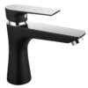 Μπαταρία νιπτήρος ALGEO SQUARE Black BAQ2BLC FERRO 5902194979092 BAQ2BLC