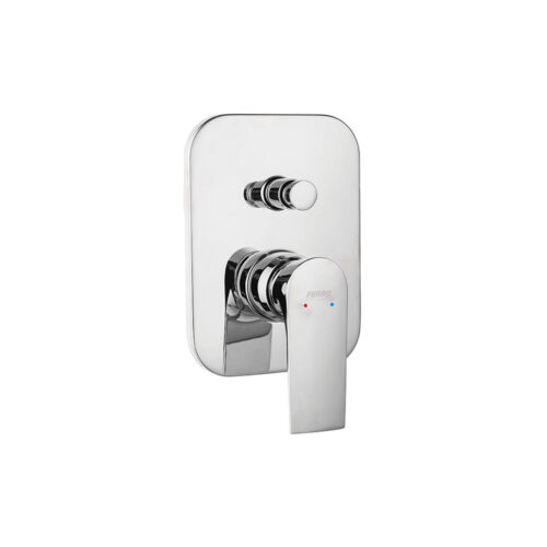 Μίκτης ντους 2 εξόδων ALGEO SQUARE BAQ7P FERRO 5902194946674 BAQ7P