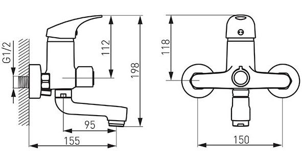 BFO1A Μπαταρία λουτρού BFO1A FERRO ONE 5902194954433 BFO1A