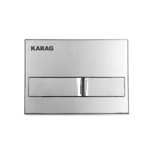Πλακέτα καζανακίου διπλής λειτουργίας CARINA Cromo C226-0120 KARAG 5206836076089 C226-0120