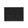 Πλακέτα καζανακίου διπλής λειτουργίας CARINA Black Matt C226-020 KARAG 5206836083513 C226-020
