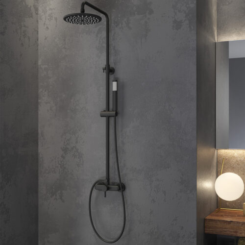 Μπαταρία σταθερού ντους ARTEMIS Nero CF 031M KARAG 5206836069166 CF031M-N