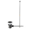 Βαλβίδα νιπτήρος με υπερχείλιση D144-GM Gun Metal KARAG 5206836616810 D144GM