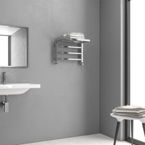 Θερμαντικό σώμα μπάνιου Χρωμέ DESIGN 1 KARAG 25x50x35cm 5206836062952 DESIGN1