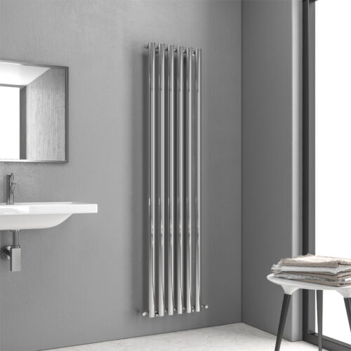 Θερμαντικό σώμα μπάνιου Χρωμέ DIVINA KARAG 12x42x180cm 5206836102375 DIVINA-C