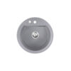 Νεροχύτης κουζίνας γκρι DRGM1/51GA FERRO Ø51cm 5902194986984 DRGM1.51GA