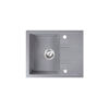 Νεροχύτης κουζίνας γκρι DRGM48/58GA FERRO 58x48cm 1 Νεροχύτης κουζίνας γκρι DRGM48/58GA FERRO 58x48cm 5902194986861 DRGM48.58GA