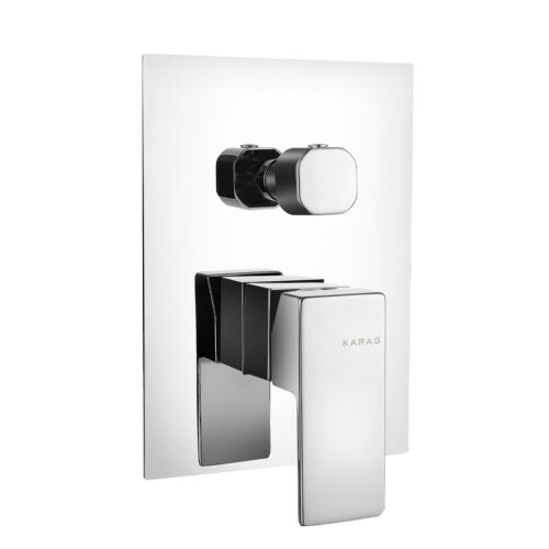 Μίκτης ντους διπλός DELOS Cromo E02FCQ382-1 KARAG 5206836629667 E02FCQ382-1