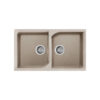 Νεροχύτης κουζίνας EGO 450 Avena 51 ELLECI 86x50cm 8032861059295 LGE45051