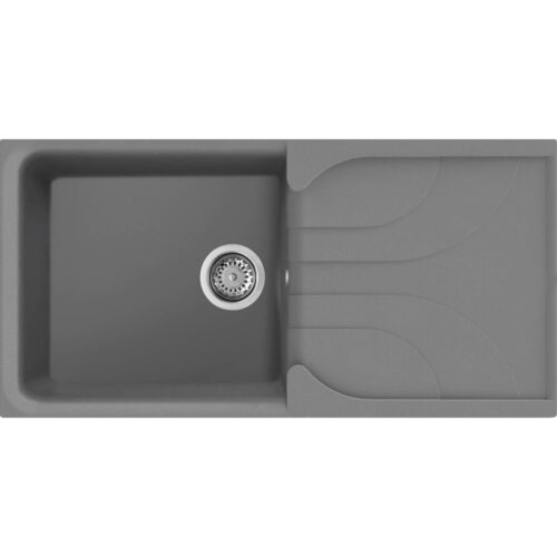 Νεροχύτης κουζίνας EGO 480 Titanium 73 ELLECI 100x50cm 8032861959908 LME48073