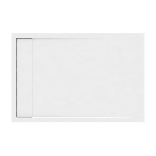 Ντουζιέρα ημικυκλική ακρυλική ELEMENT KARAG 90x90x5