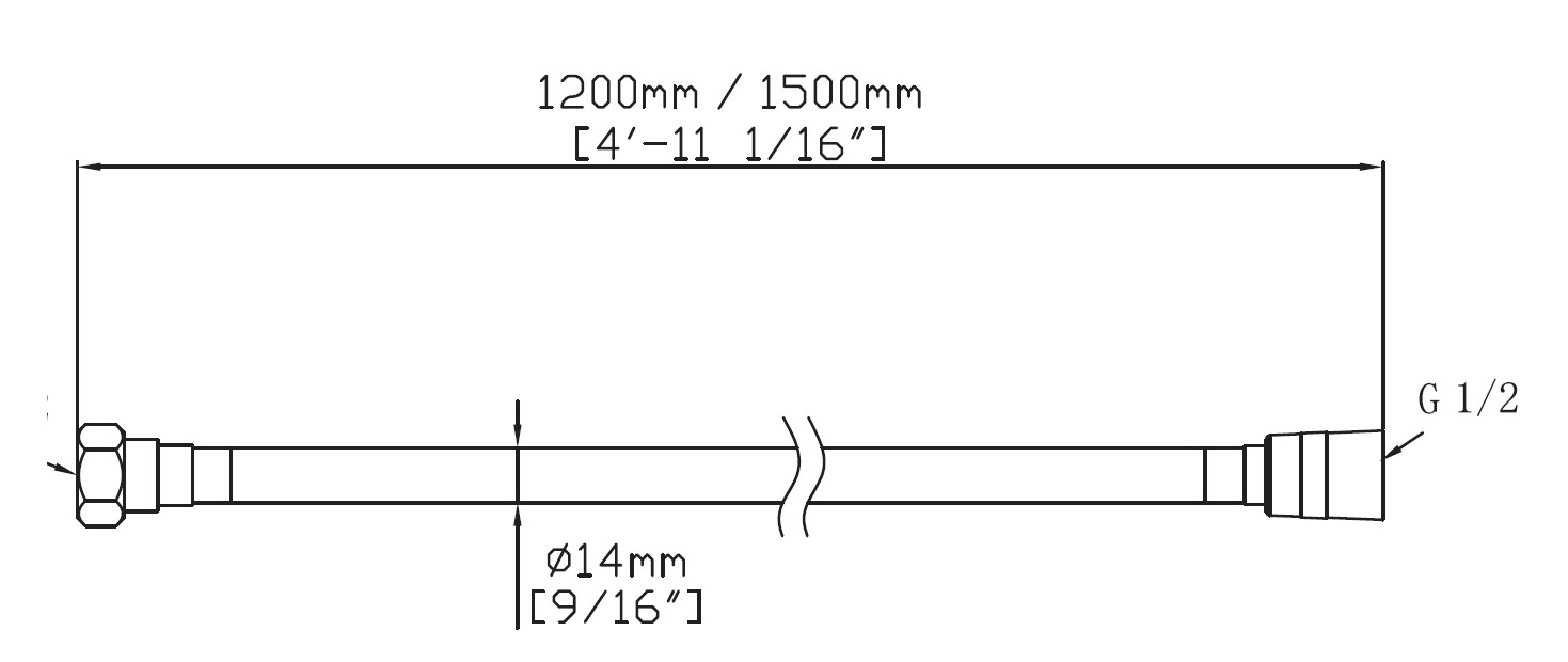 FLES SXEDIO Σπιράλ τηλεφώνου ντους FB04716 Λευκό KARAG 150cm 5206836065892 FB04716-BI