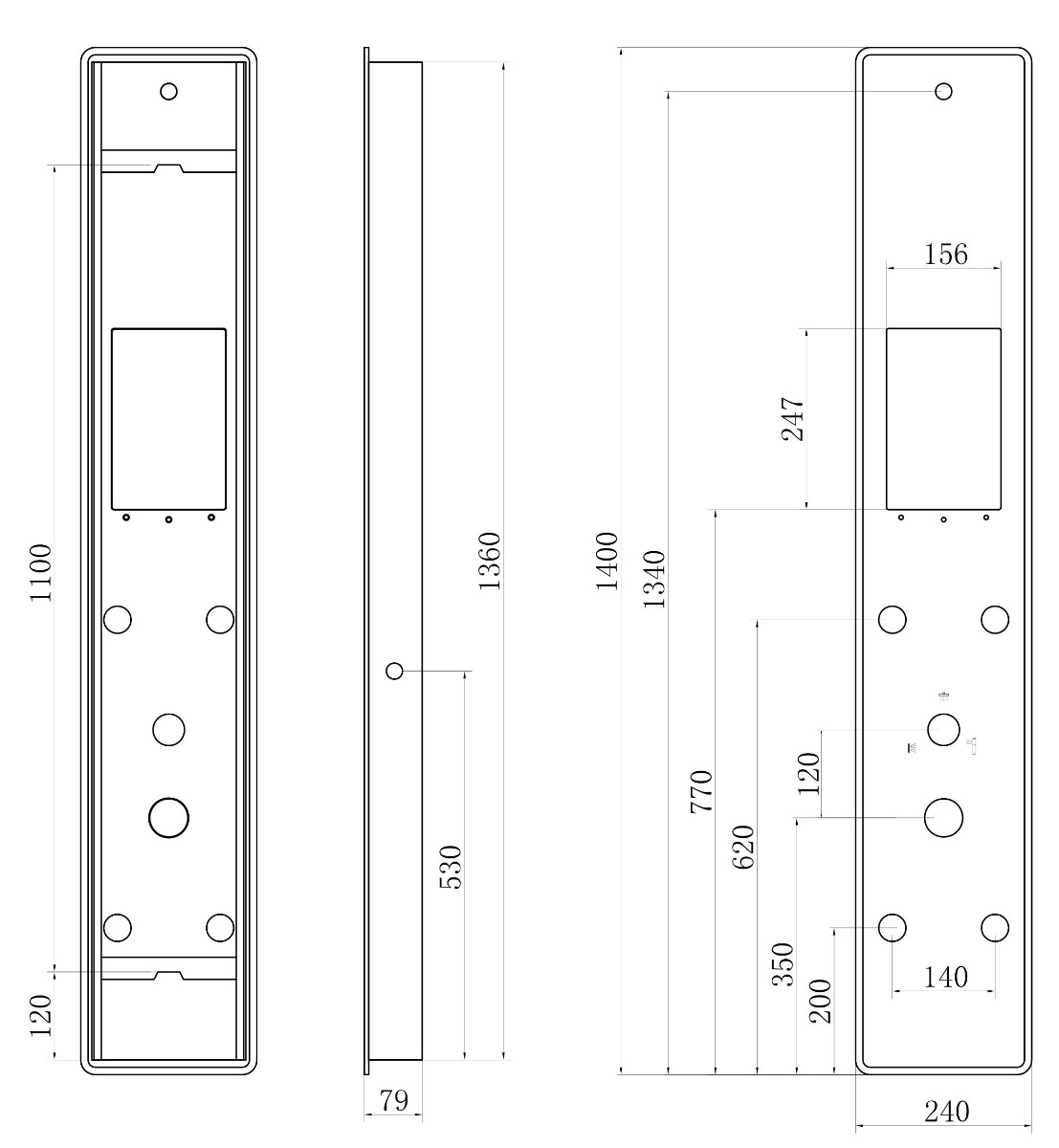 Στήλη υδρομασάζ CLIO G8138 KARAG 4 G8138 Στήλη υδρομασάζ CLIO G8138 KARAG 5206836019734 G8138