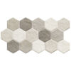Πλακάκι HEX Stonehenge Frost KARAG 26,5x51cm 1 Πλακάκι HEX Stonehenge Frost KARAG 26