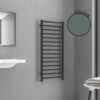 Θερμαντικό σώμα μπάνιου Gun Metal KARNAK 1000 KARAG 8,5x50x100cm 1 Θερμαντικό σώμα μπάνιου Gun Metal KARNAK 1000 KARAG 8