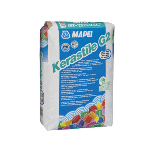 Κόλλα πλακιδίων KERASTILE G2 White MAPEI 25kg 8022452060298 KERG2