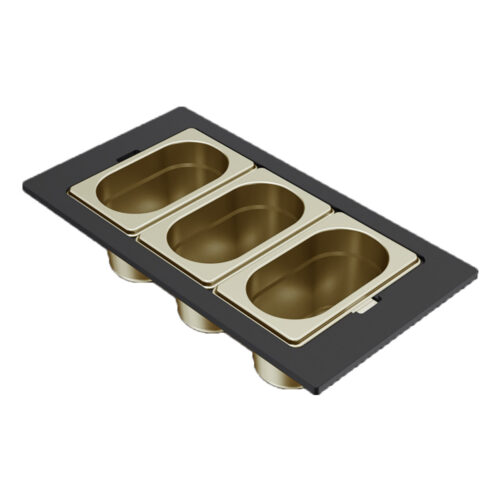 Μπολ ανοξείδωτο για νεροχύτη DIALOGO Frame Gold KF023065GD ELLECI 8031873301347 KF023065GD