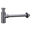 Σιφόνι νιπτήρος LF9005-GM Gun Metal KARAG 5206836641812 LF9005-GM