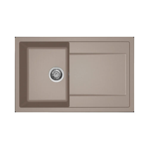 Νεροχύτης κουζίνας LIFE 300 Tortora 43 ELLECI 79x50cm 8032557068105 LG230043